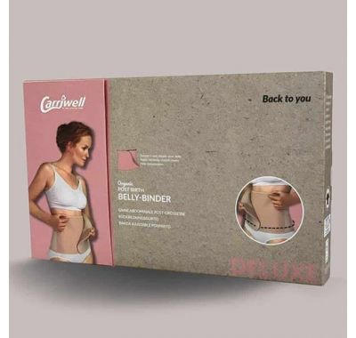 Ρυθμιζόμενη ζώνη σύσφιξης Carriwell από οργανικό βαμβάκι S/M & L/XL στο Bebe Maison