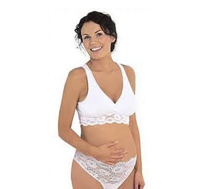 Δαντελένιο κρουαζέ σουτιέν θηλασμού Carriwell S, M, L, XL Μαύρο στο Bebe Maison