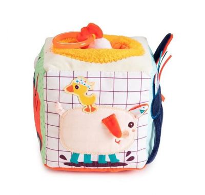 Υφασμάτινο κύβος δραστηριοτήτων Lilliputiens Φάρμα στο Bebe Maison