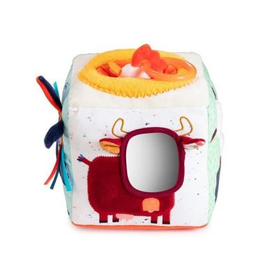 Υφασμάτινο κύβος δραστηριοτήτων Lilliputiens Φάρμα στο Bebe Maison