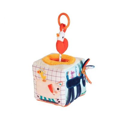 Υφασμάτινο κύβος δραστηριοτήτων Lilliputiens Φάρμα στο Bebe Maison