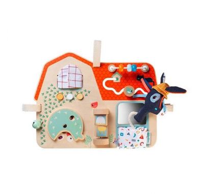 Ξύλινο ταμπλό δραστηριοτήτων Lilliputiens Φάρμα στο Bebe Maison