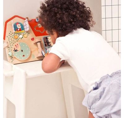 Ξύλινο ταμπλό δραστηριοτήτων Lilliputiens Φάρμα στο Bebe Maison
