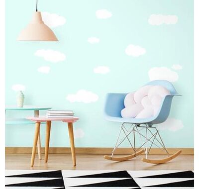 Αυτοκόλλητα τοίχου RoomMates Σύννεφα λευκά στο Bebe Maison