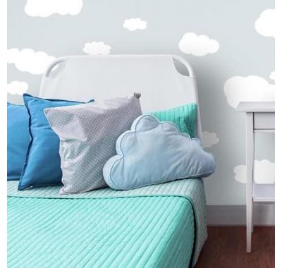 Αυτοκόλλητα τοίχου RoomMates Σύννεφα λευκά στο Bebe Maison