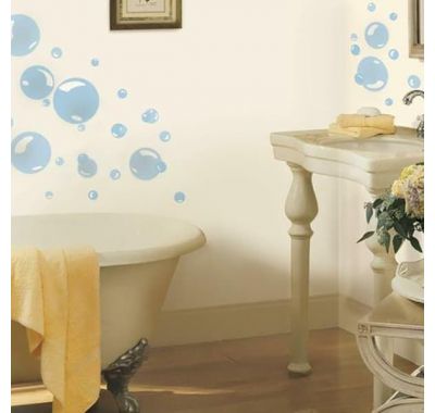 Αυτοκόλλητα τοίχου RoomMates Φυσαλίδες στο Bebe Maison