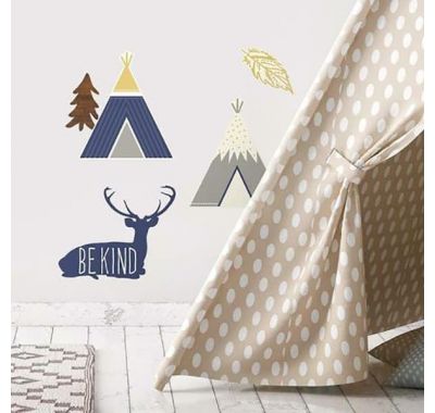 Αυτοκόλλητα τοίχου RoomMates Κάμπινγκ στον Αρκτικό κύκλο στο Bebe Maison