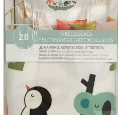 Αυτοκόλλητα τοίχου RoomMates Ζωάκια-υδρόγειος στο Bebe Maison