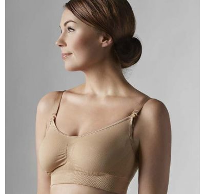 Σουτιέν θηλασμού Carriwell χωρίς ραφές Seamless Nursing Bra S, M, L, XL Μαύρο στο Bebe Maison