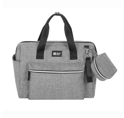 Τσάντα αλλαξιέρα Kikka Boo Mama bag Maxi grey στο Bebe Maison