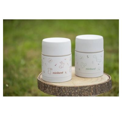 Θερμός φαγητού Miniland Natur food thermos Chip 600ml στο Bebe Maison