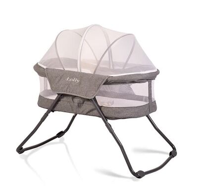 Λίκνο Cangaroo Lolly grey στο Bebe Maison