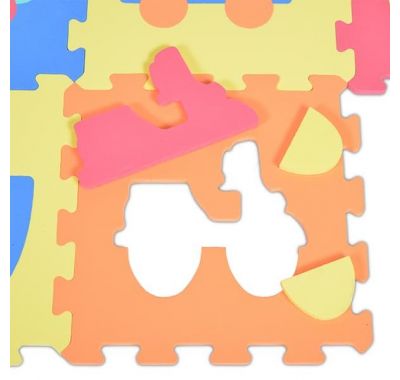 Χαλάκι Παζλ δαπέδου Cangaroo Vehicles 10τμχ στο Bebe Maison