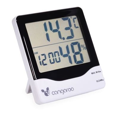 Ψηφιακό Θερμόμετρο - Υγρόμετρο - Ρολόι 3in1 Cangaroo στο Bebe Maison