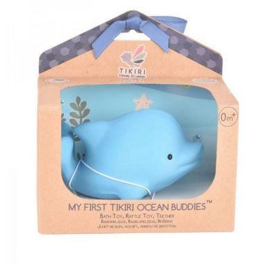 Βρεφικό παιχνίδι Tikiri μασητικό δελφίνι στο Bebe Maison
