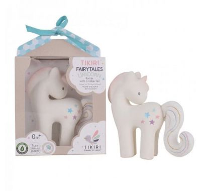 Βρεφικό παιχνίδι μασητικό Tikiri μονόκερος cotton candy στο Bebe Maison