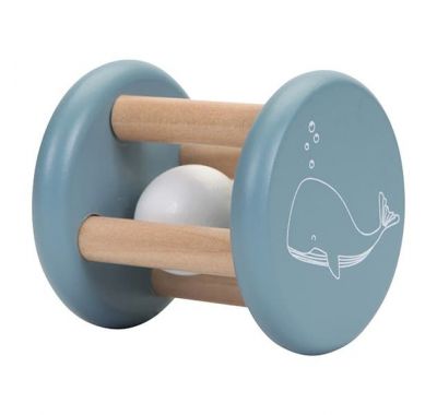 Ξύλινη κουδουνίστρα Ocean Little Dutch γαλάζιο στο Bebe Maison