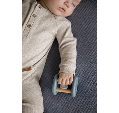 Ξύλινη κουδουνίστρα Ocean Little Dutch γαλάζιο στο Bebe Maison