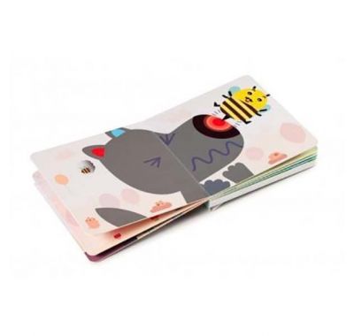 Βιβλιαράκι αφής & ήχων Lilliputiens Crazy crunch στο Bebe Maison