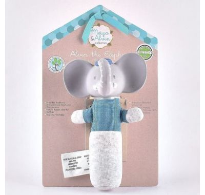 Μασητικό παιχνίδι Soft Squeaker Meiya & Alvin Alvin ο ελεφαντάκος στο Bebe Maison
