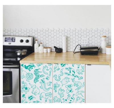 Αυτοκόλλητο ρολό ζωγραφικής OMY Animals στο Bebe Maison