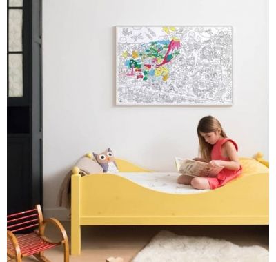 Αφίσα γίγας για ζωγραφική OMY Δεινόσαυροι στο Bebe Maison