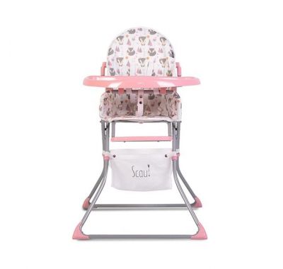 Καρεκλάκι Φαγητού Cangaroo Scaut Pink στο Bebe Maison