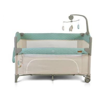 Διώροφο παρκοκρέβατο Cangaroo Indiana Mint με παιχνίδι στο Bebe Maison