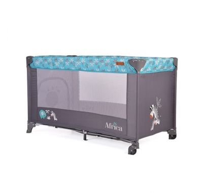 Παρκοκρέβατο Cangaroo Africa Turquoise στο Bebe Maison