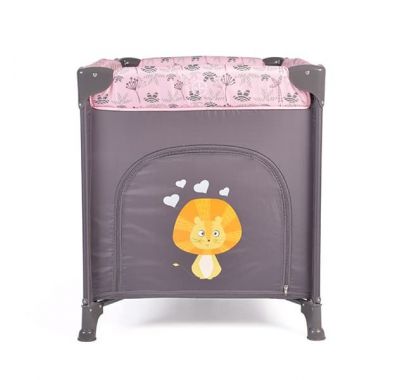 Παρκοκρέβατο Cangaroo Africa Pink στο Bebe Maison