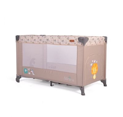 Παρκοκρέβατο Cangaroo Africa Beige στο Bebe Maison