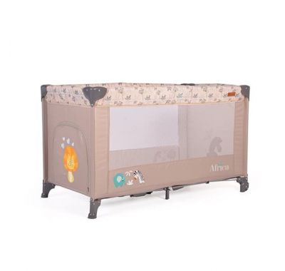 Παρκοκρέβατο Cangaroo Africa Beige στο Bebe Maison