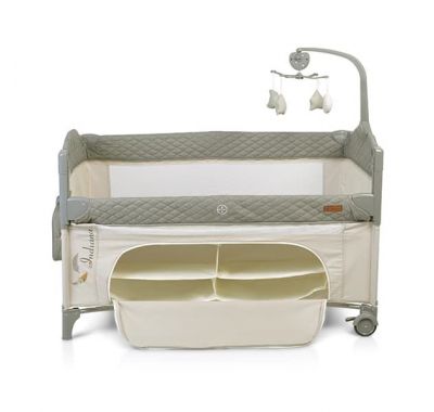 Διώροφο παρκοκρέβατο Cangaroo Indiana Grey με παιχνίδι στο Bebe Maison