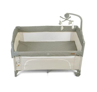 Διώροφο παρκοκρέβατο Cangaroo Indiana Grey με παιχνίδι στο Bebe Maison