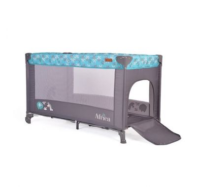 Παρκοκρέβατο Cangaroo Africa Turquoise στο Bebe Maison