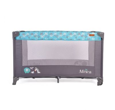 Παρκοκρέβατο Cangaroo Africa Turquoise στο Bebe Maison