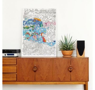 Αφίσα γίγας για ζωγραφική OMY Ωκεανός στο Bebe Maison