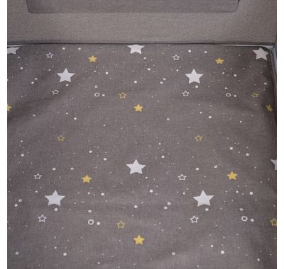 Διώροφο παρκοκρέβατο Cangaroo Once Upon A Time L2 Grey με παιχνίδι στο Bebe Maison