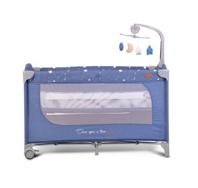 Διώροφο παρκοκρέβατο Cangaroo Once upon a time L3 Jeans με παιχνίδι και αλλαξιέρα στο Bebe Maison