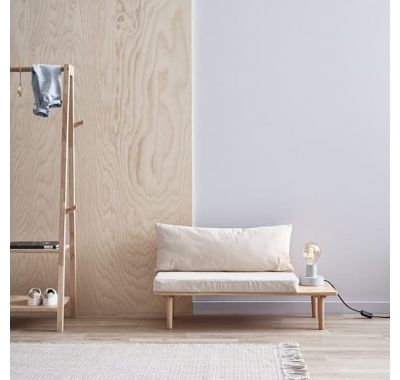 Xαλί βαμβακερό 140Χ70 Kids concept γκρι-γαλάζιο στο Bebe Maison