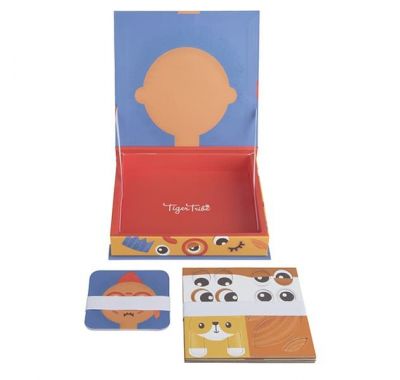 Μαγνητικό παιχνίδι σύνθεσης προσώπου Tiger tribe Άνθρωποι στο Bebe Maison