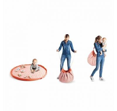 Play & Go Στρώμα παιχνιδιού μαλακό - τσάντα 2 σε 1 Ζωάκια στο Bebe Maison