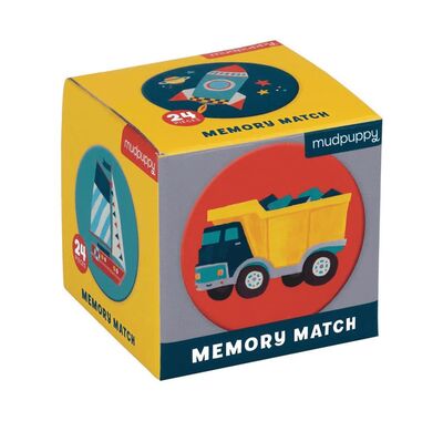 Παιχνίδι μνήμης 24 κομματιών Mudpuppy Οχήματα στο Bebe Maison