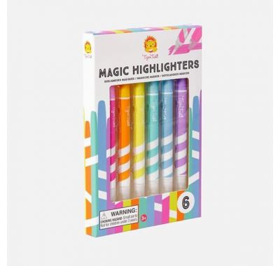 Σετ μαγικών μαρκαδόρων διπλής γραφής  6τμχ Tiger tribe στο Bebe Maison