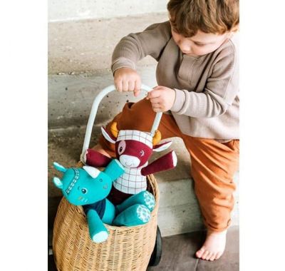 Ζωάκι Lilliputiens Μάριους σε κουτί δώρου στο Bebe Maison