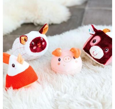 Σετ 4 σχημάτων με ήχους Lilliputiens Ζώα της φάρμας στο Bebe Maison