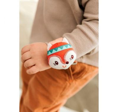 Υφασμάτινη κουδουνίστρα βραχιολάκι Lilliputiens Αλίς στο Bebe Maison