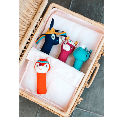 Κουδουνίστρα πίεσης Lilliputiens Αλίς στο Bebe Maison