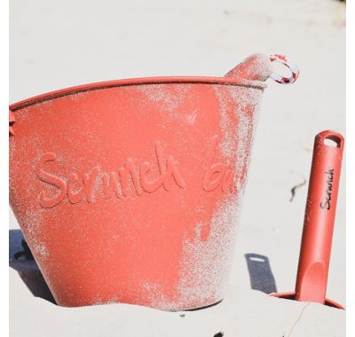 Κουβαδάκι από ανακυκλώσιμη σιλικόνη Scrunch Rust στο Bebe Maison