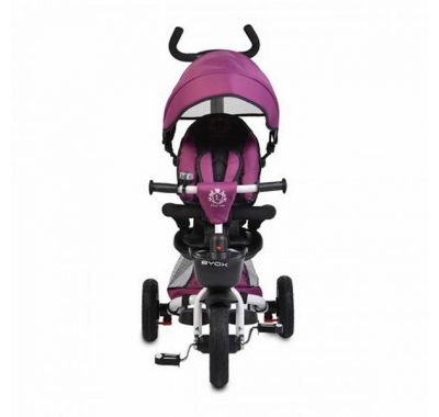 Τρίκυκλο ποδηλατάκι περιστρεφόμενο Byox Flexy Lux purple στο Bebe Maison